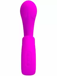 Инновационный вибратор-кролик Baile Sibel с бесконтактной стимуляцией клитора, 10 режимов, 15,5 см