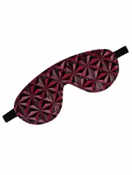 Маска на глаза TOYFA Theatre с 3D эффектом – красный с черным