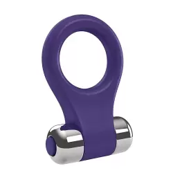 Эрекционное виброкольцо Ovo B2 текстурированное – красный