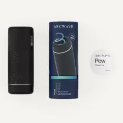 Инновационный мастурбатор с контролем всасывания Arcwave Pow (черный)