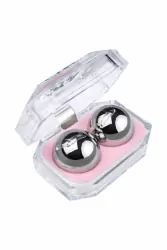 Металлические вагинальные шарики TOYFA Metal – серебристый