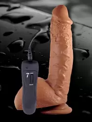 Фаллоимитатор-реалистик с вибрацией Shane Diesel - 10