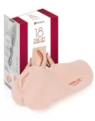 Крупный мастурбатор Dream с маленькими вагинами снаружи – телесный 