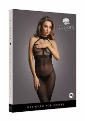 Платье с высоким воротом - S/L