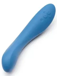 Уникальный вибратор We-Vibe Rave 2 для стимуляции зоны G, 21,7 см, серо-голубой