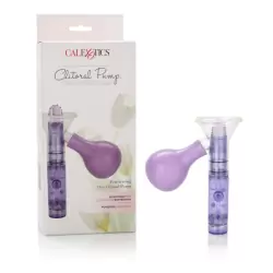 Мини-помпа клиторальная с вибрацией Penetrating Mini Clitoral Pump – фиолетовый