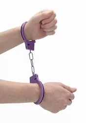 Наручники металлические Beginner's Handcuffs Purple