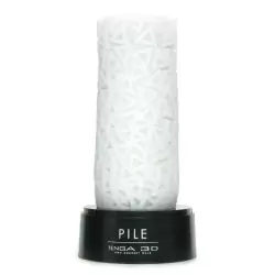 Универсальный мастурбатор Tenga 3D Pile – белый