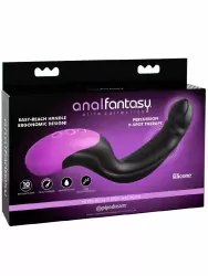 Массажер простаты Pipedream Hyper-Pulse P-Spot Massager, 10 режимов, чёрно-фиолетовый
