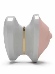 Миниатюрный стимулятор клитора Mystim Heart's Desire, 6,2 см, 8 режимов, белый