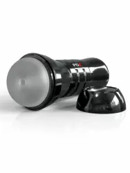 Нереалистичный мастурбатор Pipedream WET STROKERS, SUPER SLIDE &amp GLIDE XXL, увеличенный размер, 26 см, черный