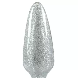 Анальная пробка Starlight Gems - Booty Boppers средняя – прозрачная