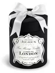 Массажная свеча Petits JouJoux London свежесть, на основе натуральных компонентов, 190 гр