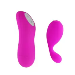 Виброяйцо Mini Love Egg на проводном управлении – розовый 