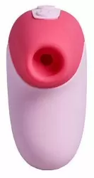 Вакуумный вибратор для клитора Unbound Puff. 5 режимов работы, силикон, розовый