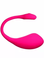Виброяйцо Lovense Lush 2, с управлением смартфоном, розовое