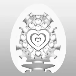 Мастурбатор яйцо Tenga Egg - Lovers – прозрачный