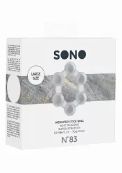 Кольцо на пенис из силикона No. 83 - Weighted Cock Ring - Transparent