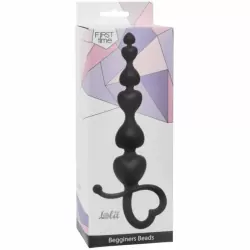 Анальная цепочка Begginers Beads Black 4102-03Lola