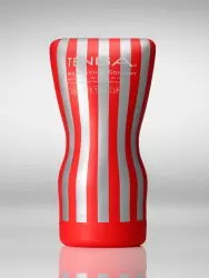 Нереалистичный мастурбатор Tenga Soft Case Cup, 15,5 см, ТПЭ, белый