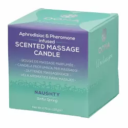 Массажная свеча Dona Let Me Tease You Naughty с феромонами – весенний, 135 г