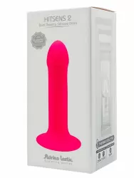 Нереалистичный фаллоимитатор Adrien lastic Hitsens 2, 16,8 см, силикон, розовый