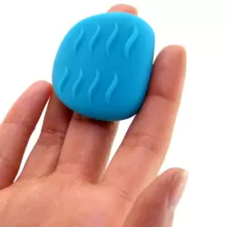 Водонепроницаемый вибромассажер на палец Pyxis - Blue