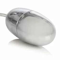 Вибропуля с пультом управления Calexotics Colt Xtreme Turbo Bullet – серебристый