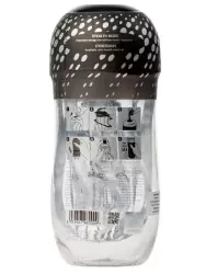 Нереалистичный мастурбатор Sauce Black Pepper, 16 см, ТПЕ, черный