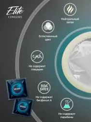 Ультратонкие презервативы MY.SIZE № 3, ширина 72 мм, 22,3 см, размер XXL, 3 шт