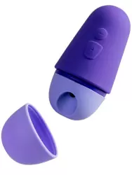 Бесконтактный стимулятор клитора Romp Free X, с технологией Pleasure Air, 9,5 см, фиолетовый