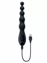 Анальный вибратор Evolved  Backdoor Baton, 24,1 см, 9 режимов, силикон, черный