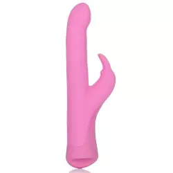 Вибромассажер Rechargeable Rotating Jack Rabbit со стимуляцией клитора – розовый