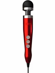 Мощный вибратор Doxy Die Cast 3, 28 см, силикон, красный