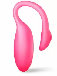 Интерактивное виброяйцо Magic Motion Flamingo Max, управление с приложения, 11 см, розовое