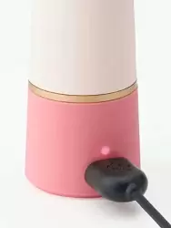 Необычный вибратор iroha Sango Rin+, 16 см, 4 скорости, розовый