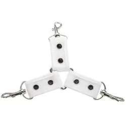 Фиксация для рук и ног Asylum Patient Hog Tie – белая	