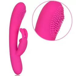 Вибромассажер Embrace Massaging Rabbit перезаряжаемый – розовый