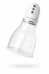 Вакуумная помпа для груди Erotist. 22 см, АБС-пластик