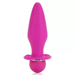 Водонепроницаемая анальная пробка Booty Rider – розовая