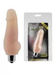 Миниатюрный реалистик Super Mini с вибрацией – телесный