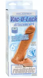 Фаллос-насадка Realistic Mulatto 6