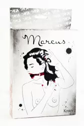 Силиконовый кляп на кружевном ремешке 78 см TOYFA Marcus – красный