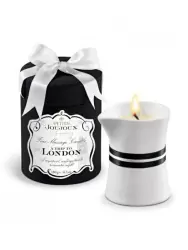 Массажная свеча Petits JouJoux London свежесть, на основе натуральных компонентов, 190 гр