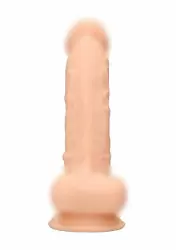Фаллоимитатор Silicone Dildo With Balls - 17,8 см. 