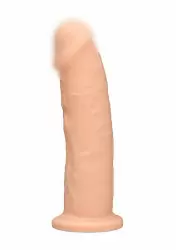 Реалистичный фаллоимитатор Silicone Dildo Without Balls, 19,2 cm, силикон, телесный