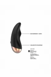 Клиторальный стимулятор Chic (черный)