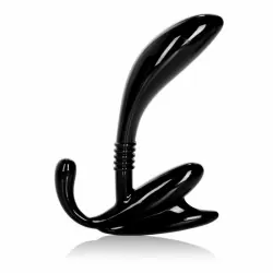 Стимулятор простаты Calexotics Apollo Curved Prostate Probe - черный