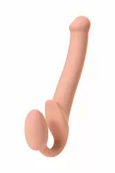 Страпон на присоске Strap-on-me. 24,5 см. Телесный