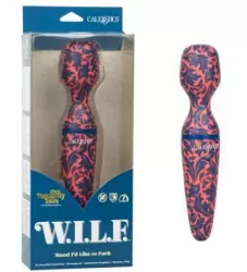 Вибратор Naughty Bits W.I.L.F Wand I'd Like to Fuck: 21.5 см, 10 функций вибрации, АБС/силикон